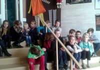 Svitenes skolēni noslēdz akciju “ZAĻĀ JOSTA” apmeklē Latvijas TV